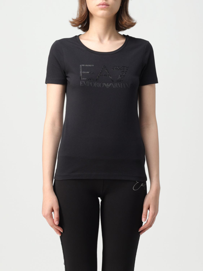Ea7 T-shirt  Woman Colour Black