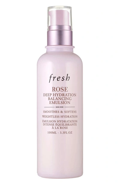 Fresh Rose & Hyaluronic Acid Lightweight Moisturizer 3.3 Fl oz / 100 ml