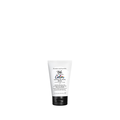 Bumble And Bumble Illuminated Color Travel Size Vibrancy Seal Leave-in Rich Conditioner 60ml In White