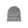 Ichi Soft Colourful Knit Tuque In Grey