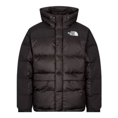 The North Face Himalayan Hooded Down Parka In Black