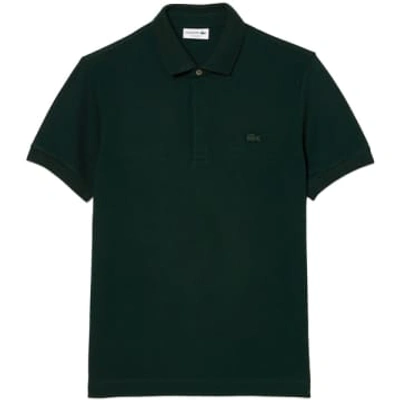 Lacoste Paris Regular Fit Stretch Polo Ph5522 In Green