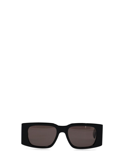 Saint Laurent Eyewear Sauqre Frame Sunglasses In Black