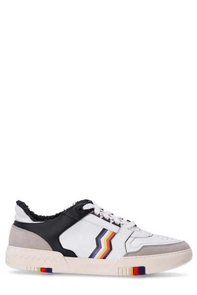 Missoni X Abcd The 90's Basket Stripes Sneakers In White