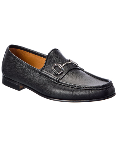 Gucci Horsebit Leather Loafer In Black