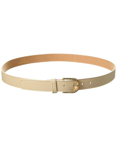 Persaman New York Anna Leather Belt In Brown