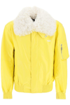 032c Tempest Bomber Jacket In Yellow