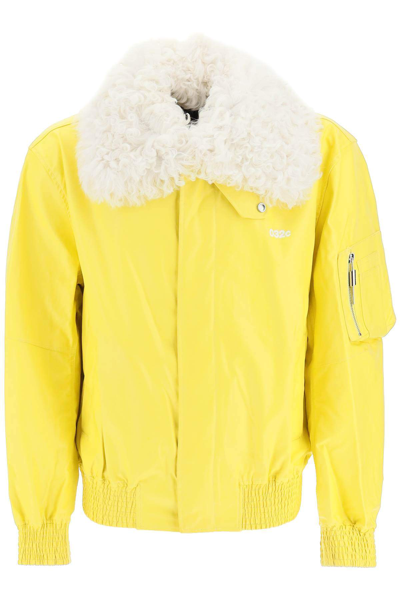 032c Tempest Bomber Jacket In Yellow