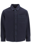A.p.c. 'basile' Overshirt In Blue