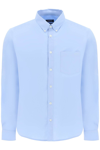 Apc Cotton Button-down Shirt In White