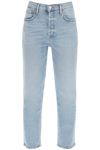 Agolde Denim Riley Jeans Nd  Donna 29 In Blue