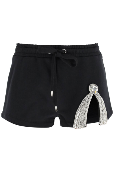 Area Black Deco Bow Shorts