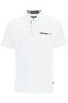 Barbour Corpatch Cotton Polo Shirt In White
