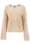 By Malene Birger Wool And Mohair Cimone Sweater In Purple