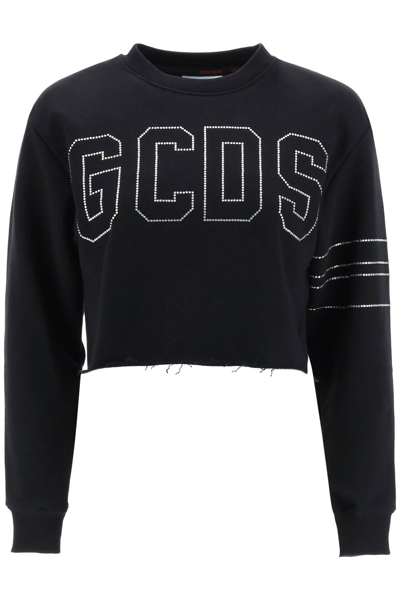 Gcds Sweatshirt In Black