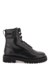 Isabel Marant Campa Leather Ankle Boots In Black