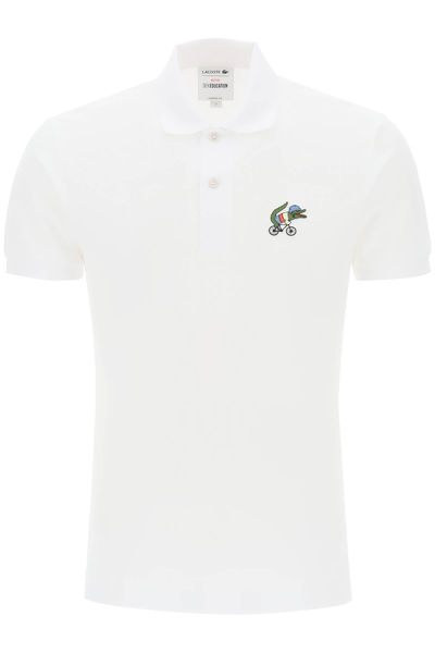 Lacoste X Sex Education Polo Shirt In White