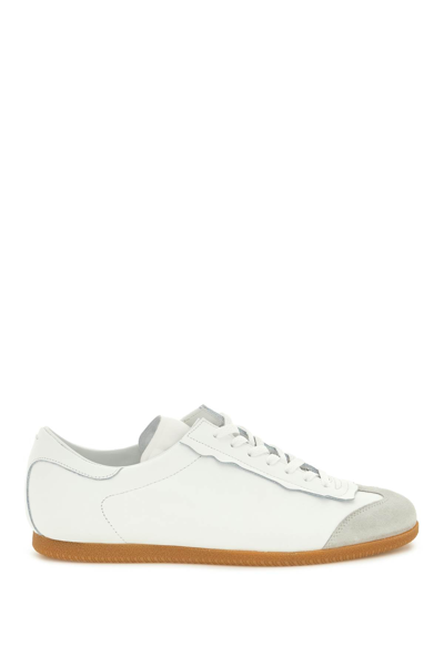 Maison Margiela Panelled Low-top Trainers In White