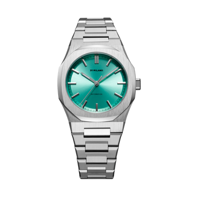 D1 Milano Watch Automatico 36 Mm In Green/silver