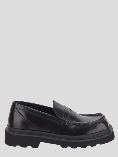 Dolce & Gabbana Flat Shoes In Black