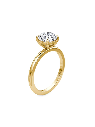 Vrai Women's  X Saks 18k Yellow Gold & 2.00 Tcw Lab-grown Diamond Solitaire Engagement Ring