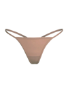 Skims Women's Fits Everybody T-string Thong In Sienna