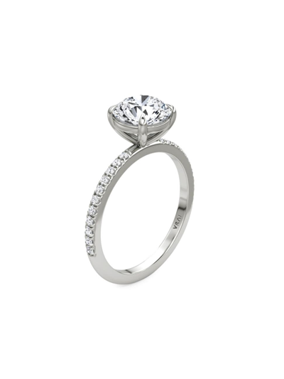 Vrai Women's  X Saks Platinum & 2.17 Tcw Lab-grown Diamond Solitaire Engagement Ring In White Gold
