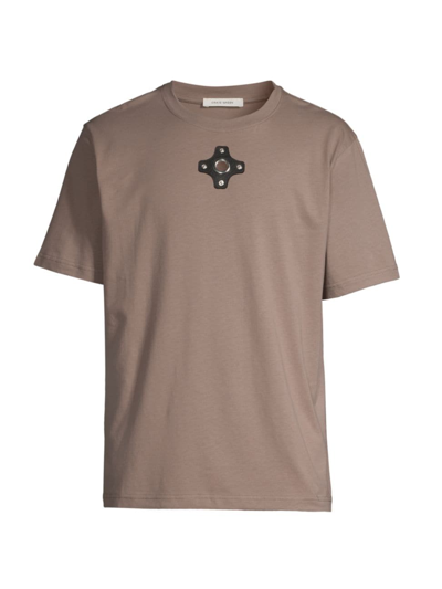 Craig Green Rubber Patch T-shirt In Beige