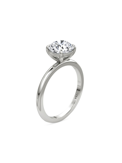 Vrai Women's  X Saks Platinum & 2.00 Tcw Lab-grown Diamond Solitaire Engagement Ring In White Gold