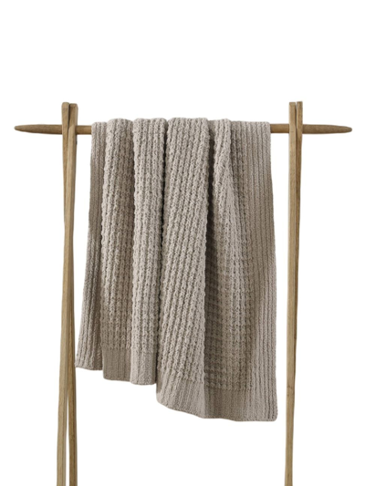 Sunday Citizen Waffle Snug Throw In Taupe