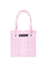 Marni Basket Box Bag In Pink