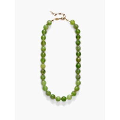 Anni Lu Green Bowl Necklace