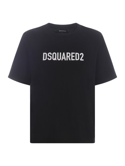 Dsquared2 T-shirt  In Cotton In Nero