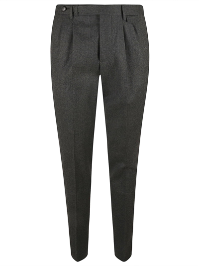 Brunello Cucinelli Wrap Trousers In Grey