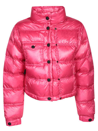 Moncler Anras Short Down Jacket In Pink