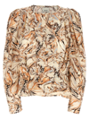 Isabel Marant 'zagra' Blouse In Multicolor