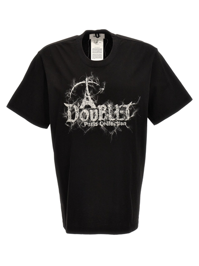 DOUBLET LOGO EMBROIDERY T-SHIRT