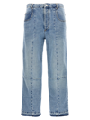 Isabel Marant Blue Norela Jeans In Light Blue