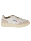 Autry Medalist Low Low-top Leather Sneakers In White