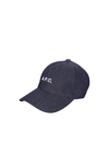 APC CHARLIE DENIM BASEBALL CAP