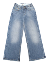 Golden Goose Girl's Journey Medium Stone Wash Stretch Jeans In Blue