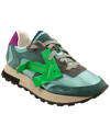 Off-white Green Arrow Runner Rubber Sneaker In Green