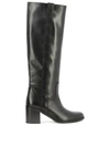Via Roma 15 Woman Boot Black Size 8 Leather In Black