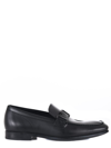 Tod's Round Toe Slip-on Loafers In Black