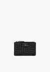 BALMAIN 1945 QUILTED LEATHER CARDHOLDER