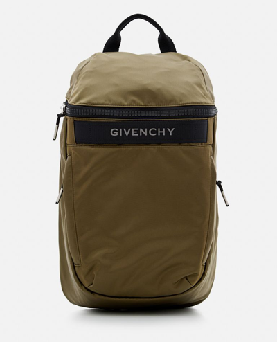 Givenchy G Trek Backpack In Green