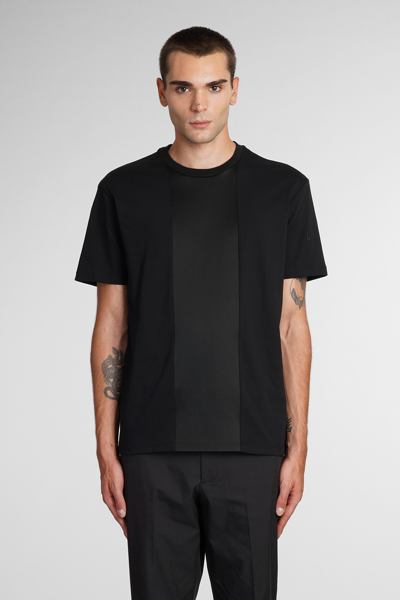 Neil Barrett T-shirt In Black Cotton In Nero