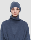 Joseph Luxe Cashmere Hat In Cloudy Blue
