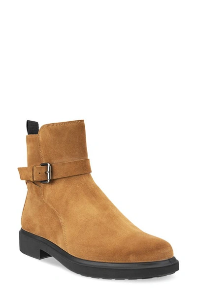 Ecco Metropole Amsterdam Waterproof Bootie In Camel