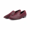 DONHALL & BELL ASCOT SLIPPER - BURGUNDY PONY